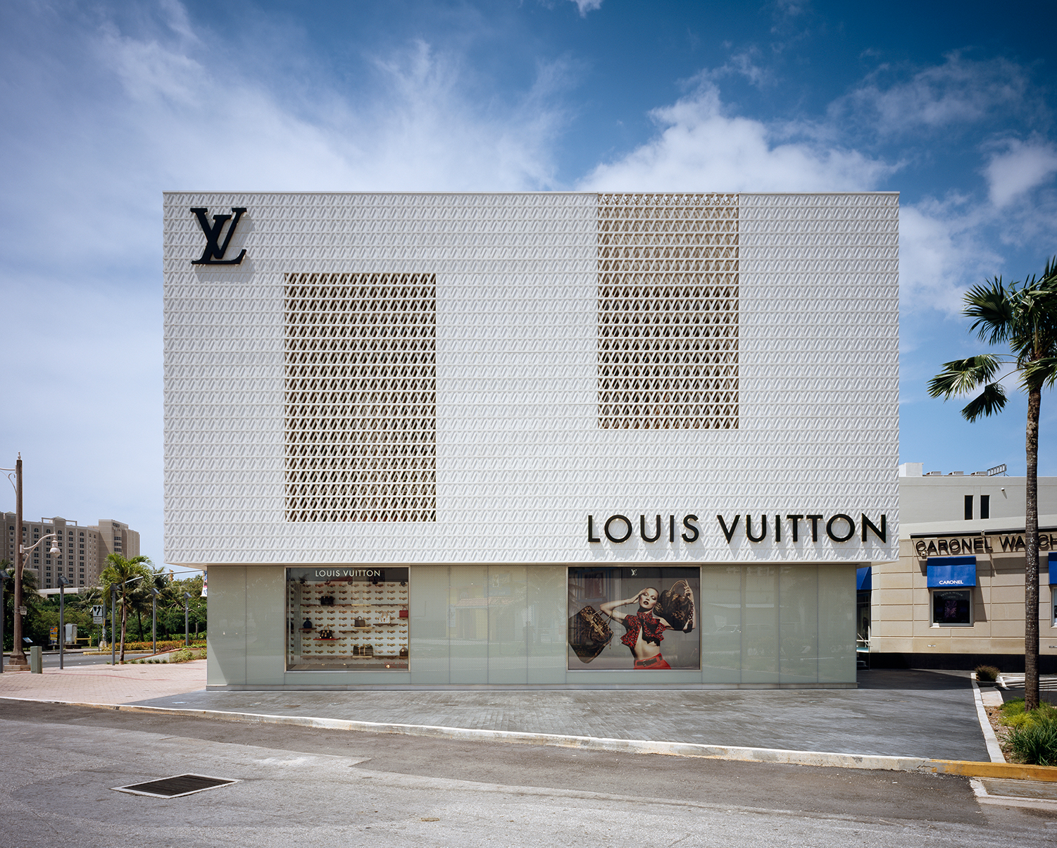 Louis Vuitton Flagship Store in Guam - DETAIL inspiration